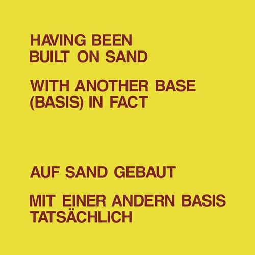 Dickie Landry- Having Been Built on Sand